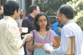 Asmita Mukherjee (IIT Mumbai) back: Indranil Banerjee (TIFR) Rajeev Bhalerao (TIFR)